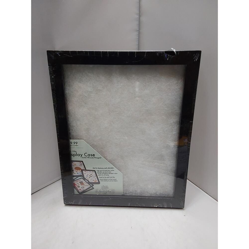 New Display Case table top Shadow box Style by Green Tree Gallery 11 x 9" wood